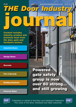 The Door Industry Journal - Winter 2013 Issue
