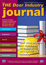 The Door Industry Journal - Spring 2014 Issue